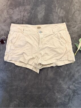 J. Crew Women's Cream Cotton Shorts Sz 4